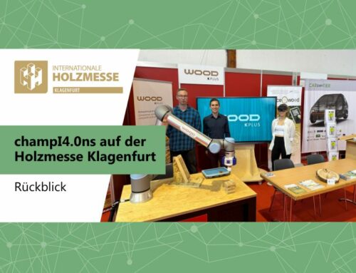 champI4.0ns auf der 57. internationalen Holzmesse